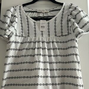 Loft Size Small Short Sleeved Top